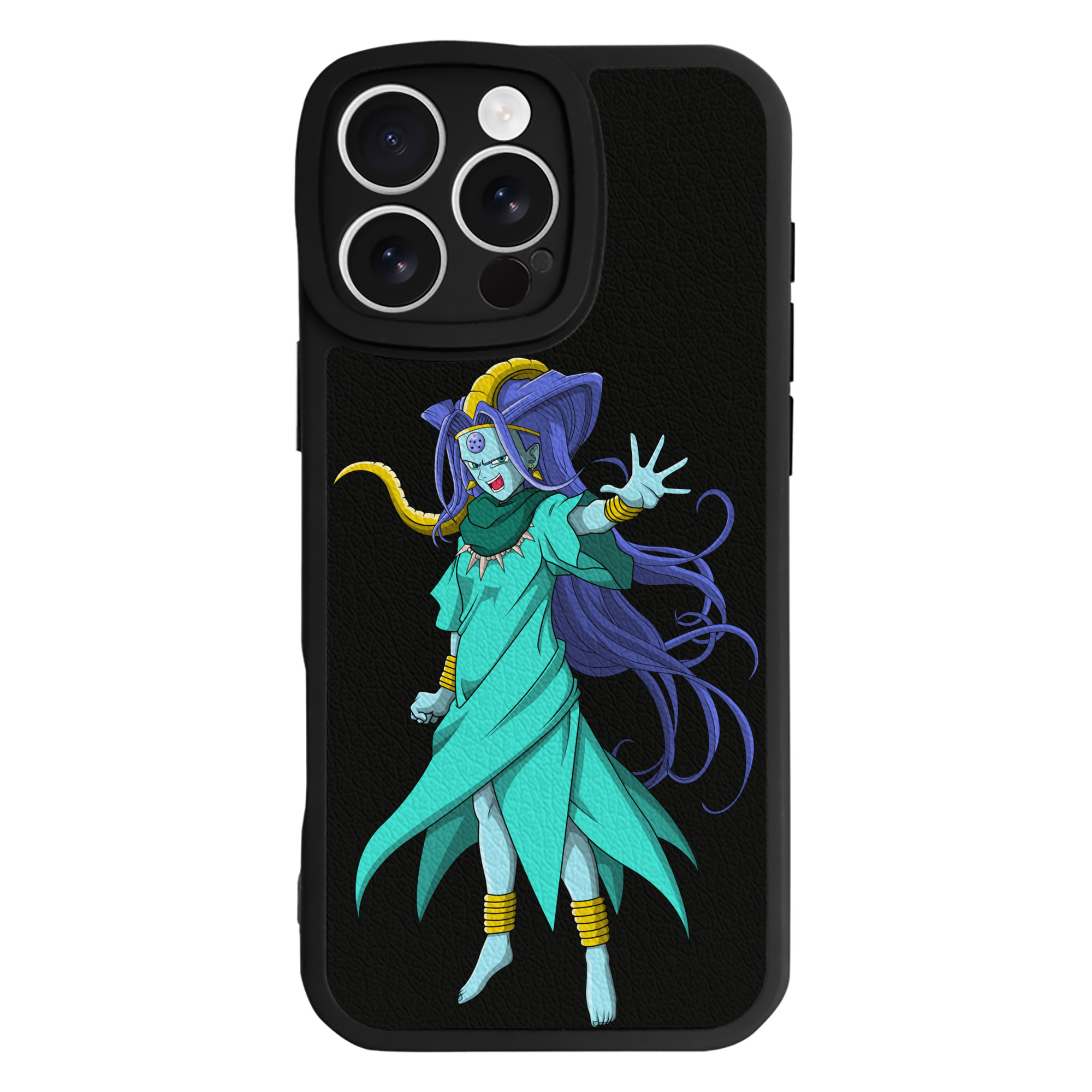 （画像用） ドラゴンボール DRAGON BALL 【iPhone 16シリーズ対応】シリコンスマホケース（レザー調） 材質：シリコン